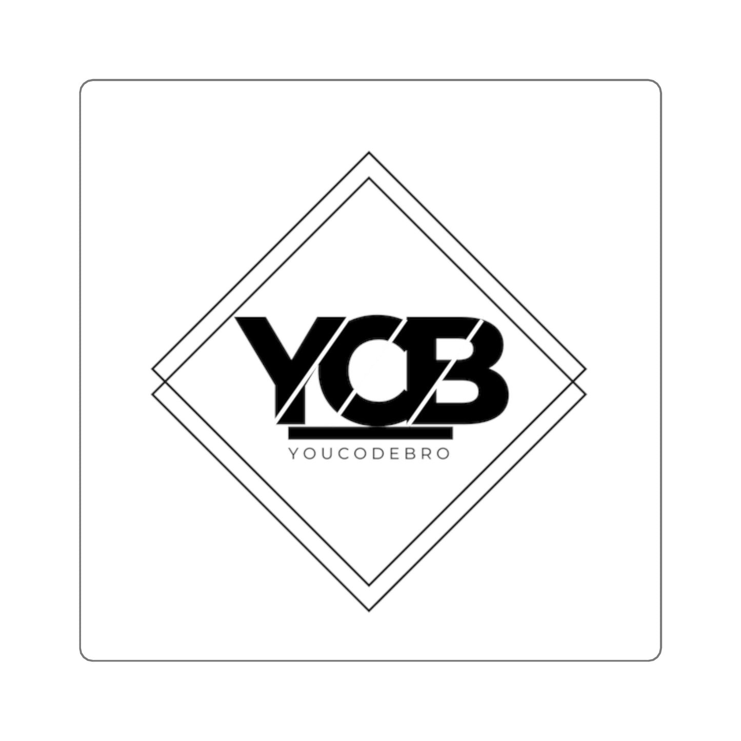 YCB Square Stickers