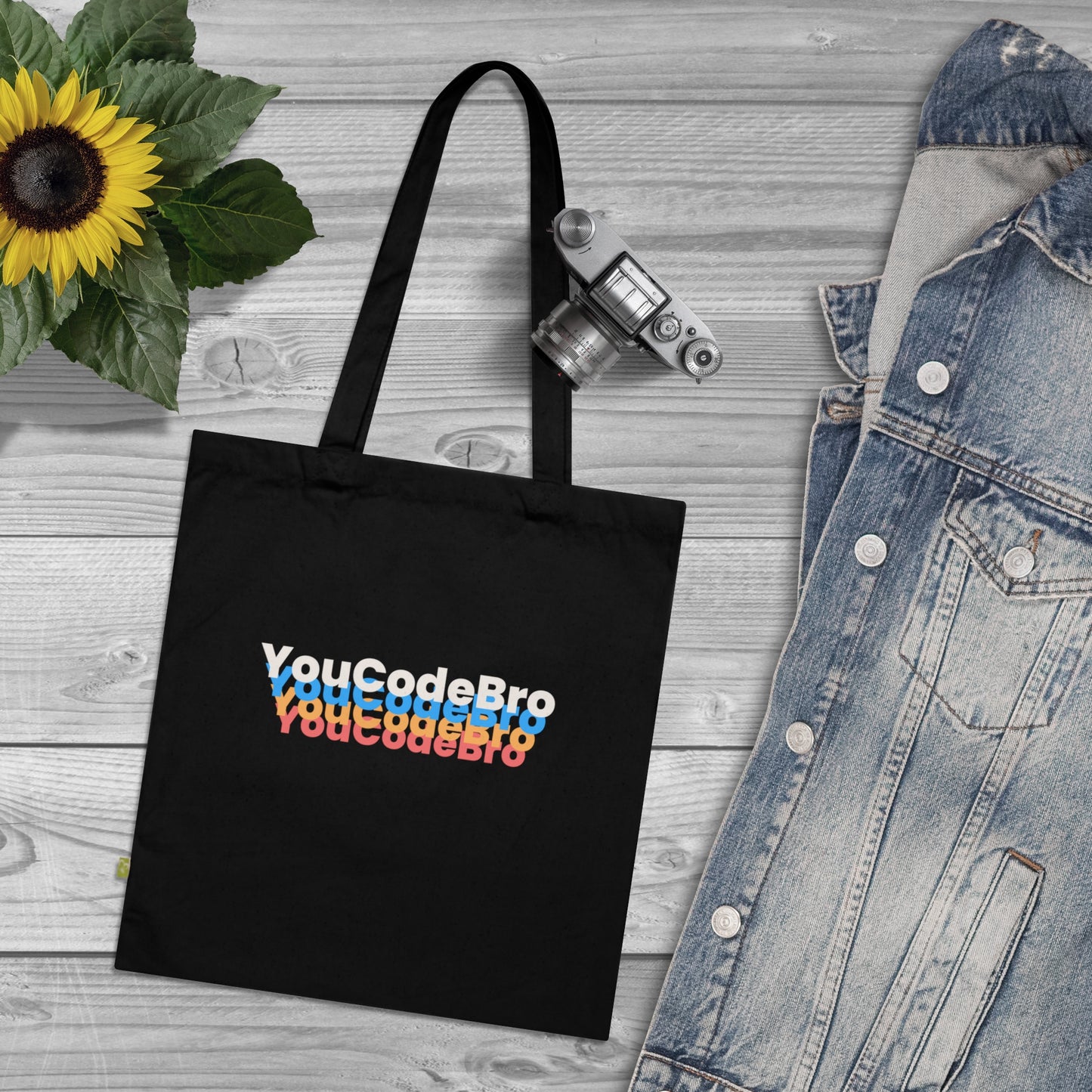 YouCodeBro4x | Organic Cotton Tote Bag